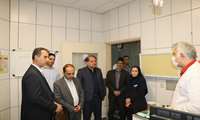 بازدید فرماندار  همدان از مجتمع آموزشی درمانی بعثت 1403 
