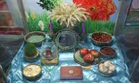 چیدمان سفره هفت سین در مجتمع بعثت
