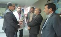 بازديد فرماندار  همدان از بيمارستان بعثت :