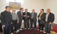 دیدار از خانواده شهيد :