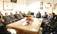 دیدار مسئولین بعثت با مدیرفاطمیه