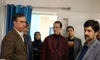 بازدید رئیس دانشگاه از بعثت
