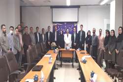 مراسم تودیع وتقدیر از رئیس امور مالی مجتمع بعثت