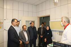 بازدید فرماندار  همدان از مجتمع آموزشی درمانی بعثت 1403 