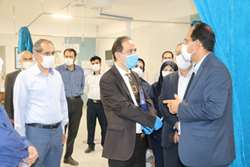 بازدید نماینده سازمان بهداشت جهانی از مجتمع آموزشی درمانی بعثت